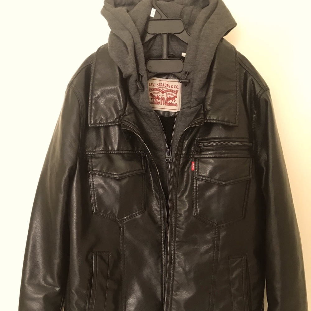 Levi’s Jacket Used once Leather Faux